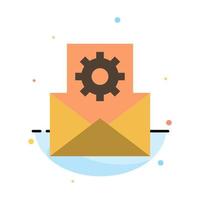 Data Data Integration Data Management Integration Abstract Flat Color Icon Template vector