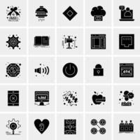 25 Universal Business Icons Vector Creative Icon Illustration to use in web and Mobile Related project