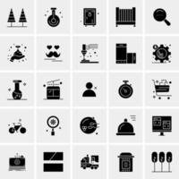 25 Universal Business Icons Vector Creative Icon Illustration to use in web and Mobile Related project