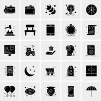 25 Universal Business Icons Vector Creative Icon Illustration to use in web and Mobile Related project