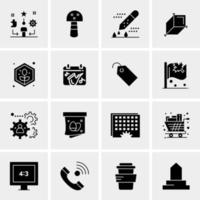 16 Universal Business Icons Vector Creative Icon Illustration to use in web and Mobile Related project