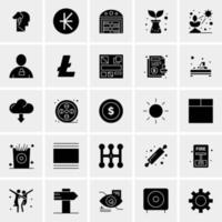 25 Universal Business Icons Vector Creative Icon Illustration to use in web and Mobile Related project