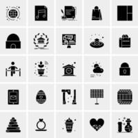 25 Universal Business Icons Vector Creative Icon Illustration to use in web and Mobile Related project