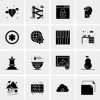 16 Universal Business Icons Vector Creative Icon Illustration to use in web and Mobile Related project