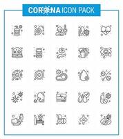 Coronavirus 2019nCoV Covid19 Prevention icon set beat lungs support epidemic temprature viral coronavirus 2019nov disease Vector Design Elements