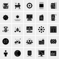 25 Universal Business Icons Vector Creative Icon Illustration to use in web and Mobile Related project