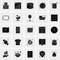 25 Universal Business Icons Vector Creative Icon Illustration to use in web and Mobile Related project