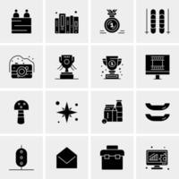 16 Universal Business Icons Vector Creative Icon Illustration to use in web and Mobile Related project