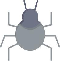 Bug Nature Virus Indian  Flat Color Icon Vector icon banner Template