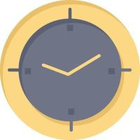 Time Timer Compass Machine  Flat Color Icon Vector icon banner Template