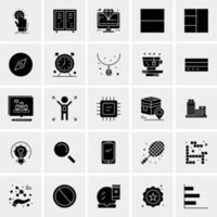 25 Universal Business Icons Vector Creative Icon Illustration to use in web and Mobile Related project