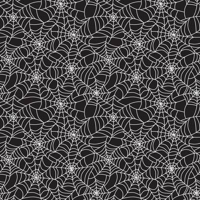 Seamless pattern of Halloween web background- Halloween Vector Illustration
