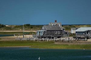 Sandy Neck Lighthouse atlantic ocean cape cod barnstable houses photo