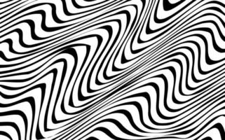 Trendy abstract wavy backgrounds. Seamless striped patterns vector