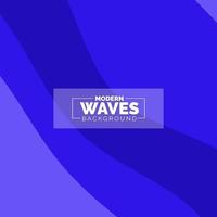 Abstract Waves background. Dynamic shapes composition vector