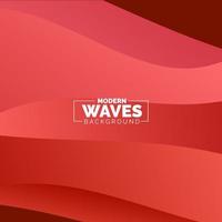 water Wave vector abstract background flat design style