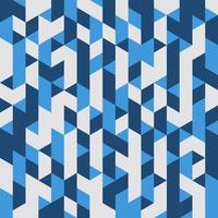 Blue Geometric Seamless pattern Abstract background vector