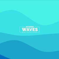 Abstract Waves background. Dynamic shapes composition vector