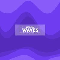 water Wave vector abstract background flat design style