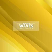 water Wave vector abstract background flat design style