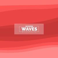 wave vector abstract background flat design stock illustration