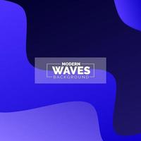 water Wave vector abstract background flat design style