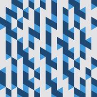 Blue Geometric Seamless pattern Abstract background vector