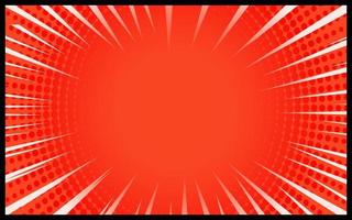 red comic background Retro vector