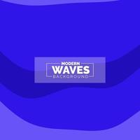 Abstract Waves background. Dynamic shapes composition vector