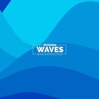 Abstract Waves background. Dynamic shapes composition vector