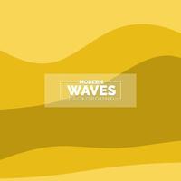 wave vector abstract background flat design stock illustration