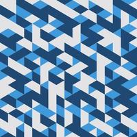 Blue Geometric Seamless pattern Abstract background vector