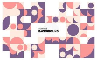 Geometric Mosaic background. Vector illustration