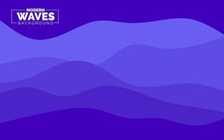 Abstract Waves background. Dynamic shapes composition vector