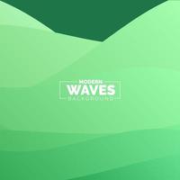 Abstract Waves background. Dynamic shapes composition vector