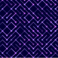 Technology Vector seamless pattern. Geometric striped ornament. Monochrome linear background