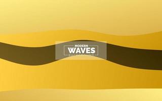 estilo de diseño plano de fondo abstracto de vector de onda de agua