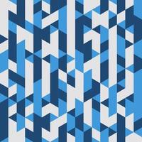 Blue Geometric Seamless pattern Abstract background vector