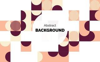 Colourful abstract geometric shapes background Vector illustration