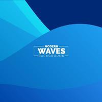 water Wave vector abstract background flat design style