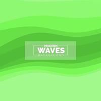 Abstract Waves background. Dynamic shapes composition vector