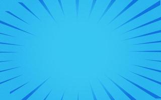 Blue comic background Retro vector