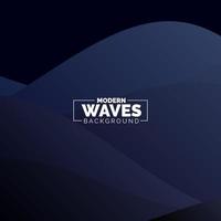 water Wave vector abstract background flat design style