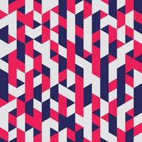 Red Geometric Seamless pattern Abstract background vector