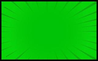 Green comic background Retro vector