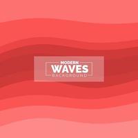 water Wave vector abstract background flat design style