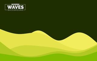 wave vector abstract background flat design stock illustration