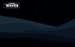 Abstract Waves background. Dynamic shapes composition vector