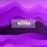 wave vector abstract background flat design stock illustration