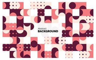 Geometric background with squares Vector illustration